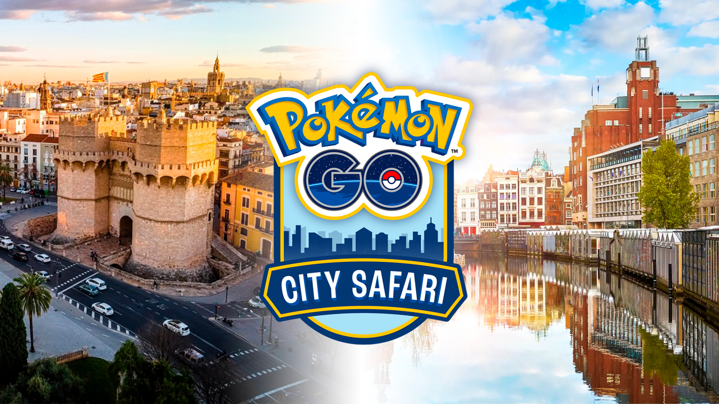 Pokémon GO City Safari à Valencia et Amsterdam : Préparez-vous pour l'aventure !